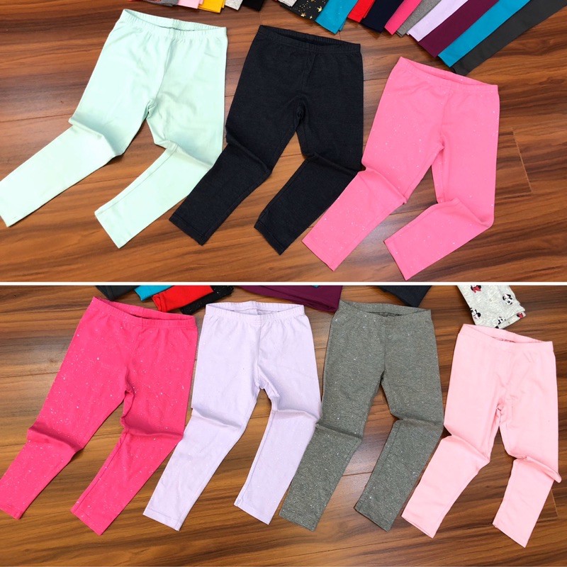 [ẢNH THẬT]Quần legging cotton bé gái từ 18m-14 tuổi