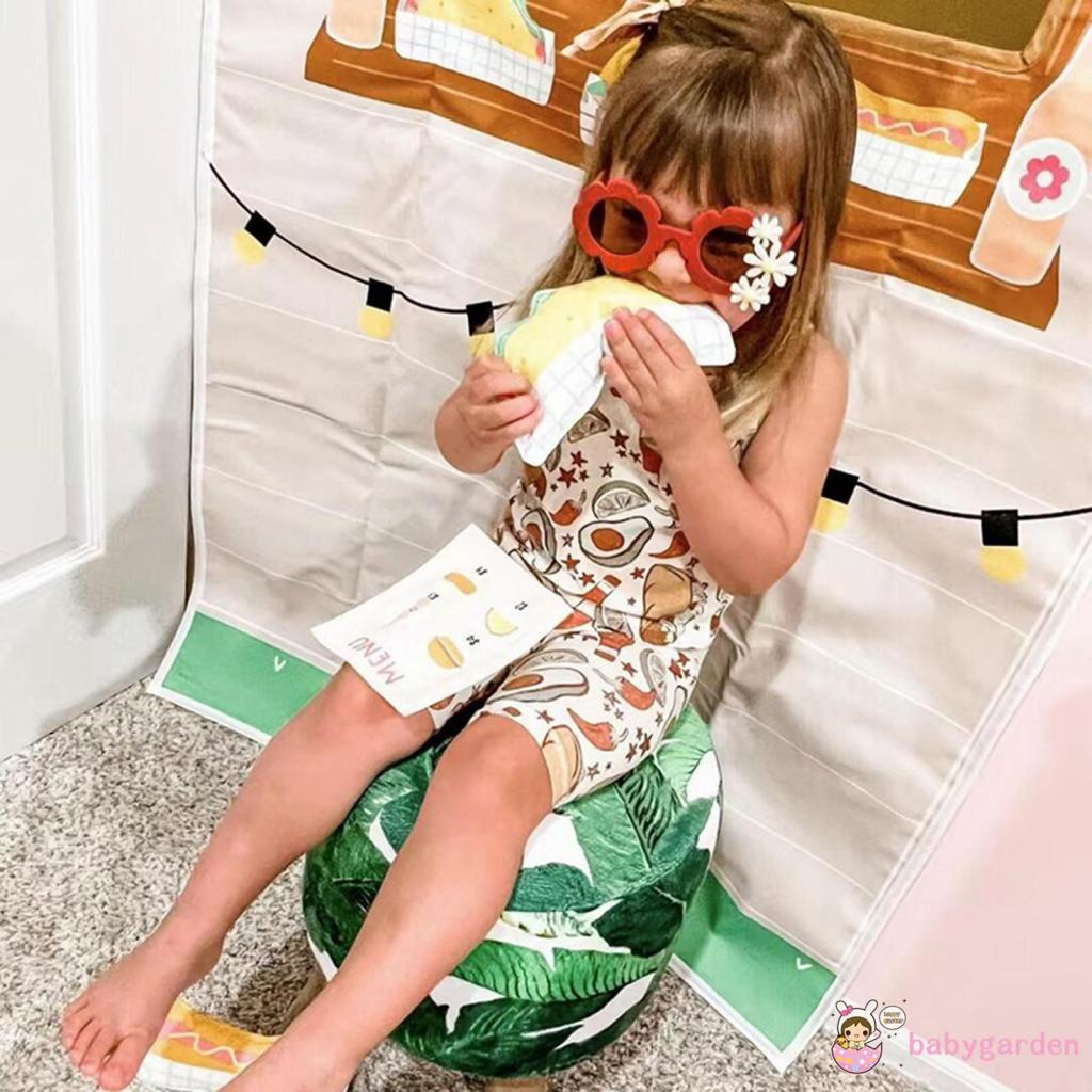 Kính Mát Họa Tiết Hoa Hoạt Hình Bảo Vệ Mắt Vui Nhộn Cho Bé Gái