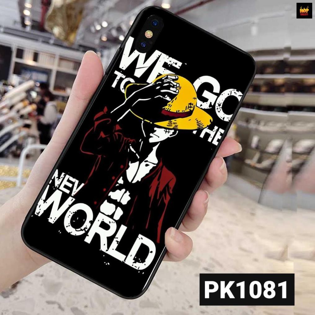 ỐP LƯNG IPHONE IN HÌNH VUA HẢI TẶC - ONE PIECE CHẤTLƯỢNG iPhone 6s6Plus7Plus8PlusXXsXrXsmax hot