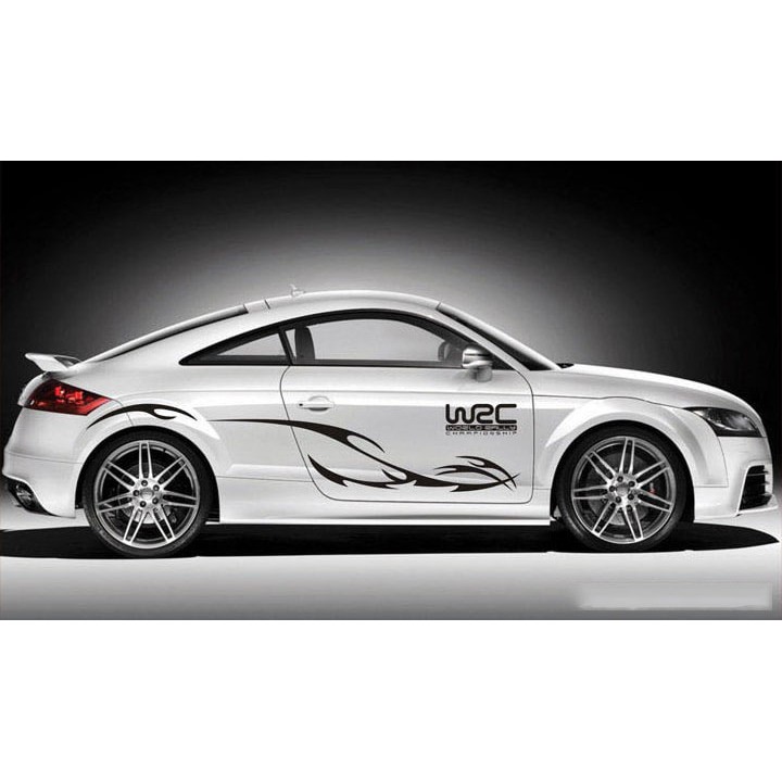 Tem Decal WRC Dán Sườn Xe ô Tô Ms-03