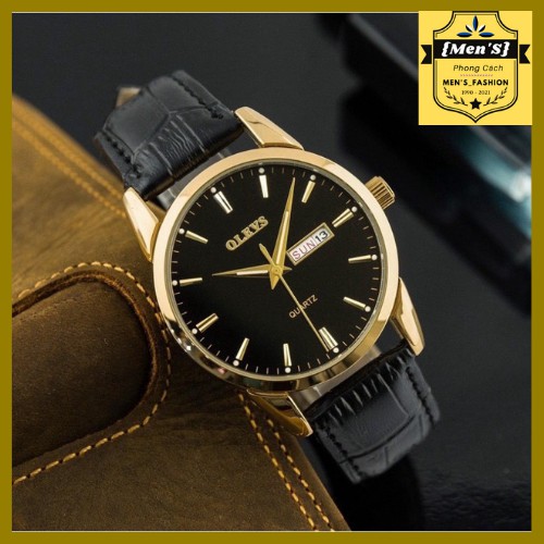 Đồng Hồ Nam Cao Cấp Dây Da Đẹp Chính Hãng OLEVS | BigBuy360 - bigbuy360.vn