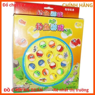 Đồ chơi câu cá bằng nhựa chạy pin có nhạc