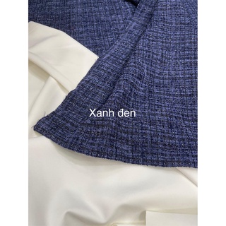 Vải dạ tweed hàn sịn