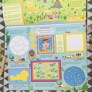 Cuốn Sách Khổng Lồ Về Trò Chơi Tư Duy - Maps Activity Pad