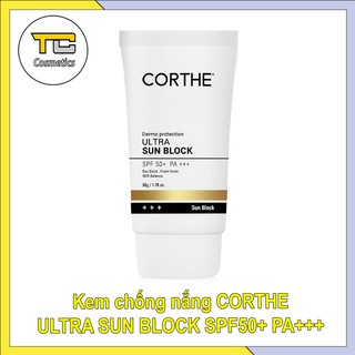 Kem chống nắng - CORTHE ULTRA SUN BLOCK SPF50+ PA+++