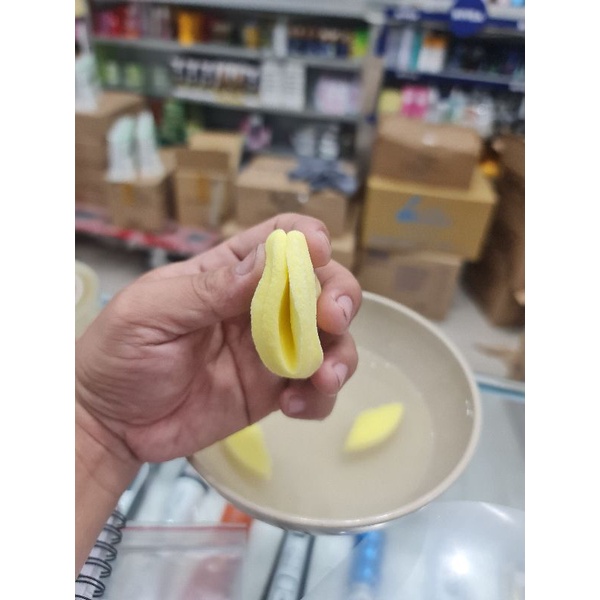 BÔNG MÚT RỬA MẶT NÉN NHẬT BẢN HIVEY