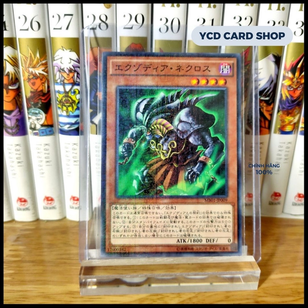 Thẻ bài Yugioh Chính Hãng Exodia Necross   - Millennium Rare
