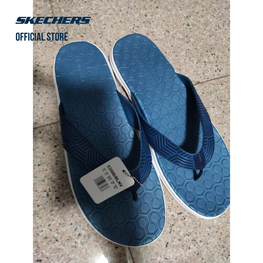 Dép xỏ ngón nam Skechers On-The-Go - Breeze - 53566-BLNV