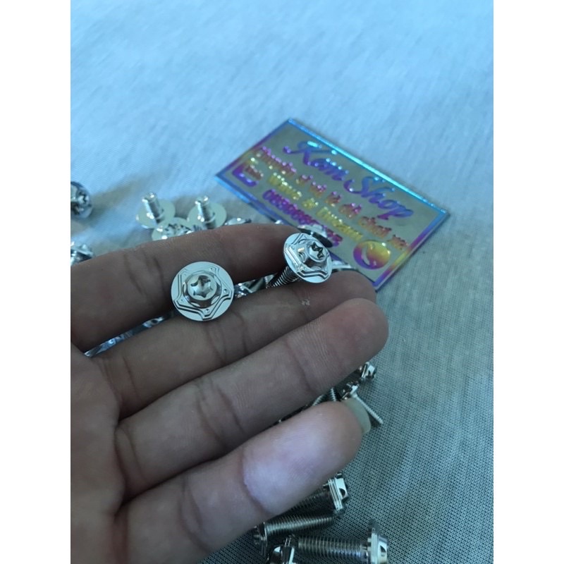 [Đồng Giá ] Ốc Salaya  4li,5li,6li2,6li1,Inox 304 Sáng Gắn Dàn Áo,Ốp Pô,Hộp Xích