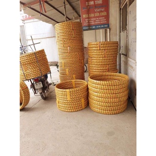 (Tặng thước đo eo)Vòng lắc eo giúp giảm eo nhanh( vòng mây đơn)