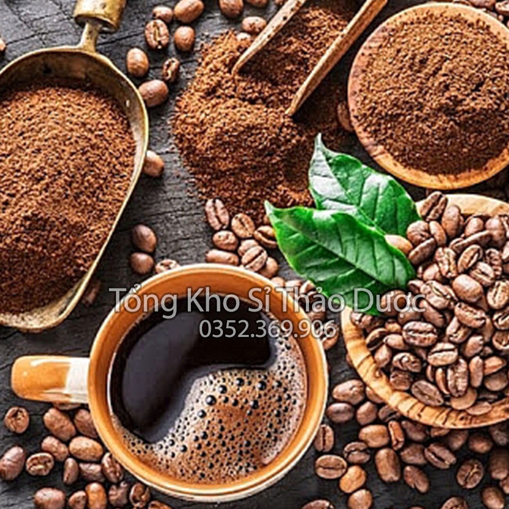 Bột cà phê nguyên chất 500g (Mask cafe dưỡng trắng, tẩy tế bào chết)