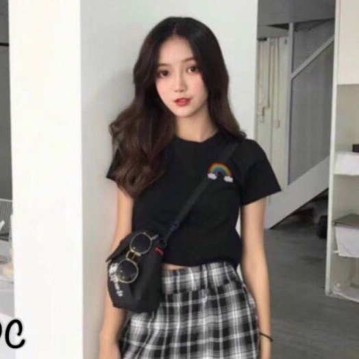 Áo thun porip in hình và in chữ