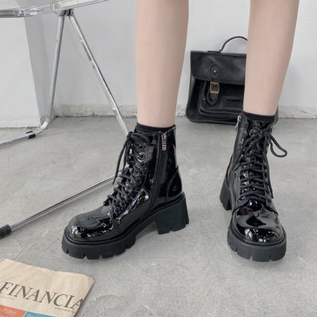 (SẴN) Boots ulzzang B14 đế cao 5.5cm | BigBuy360 - bigbuy360.vn