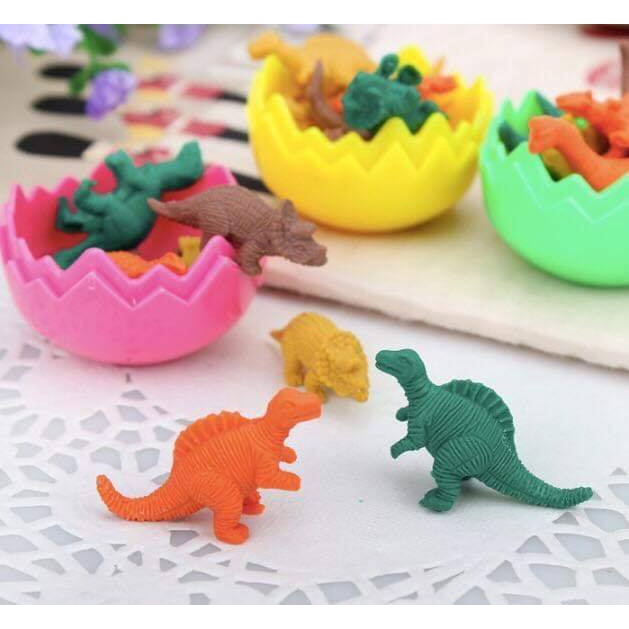 Gôm Tẩy Hình Trứng Khủng Long Mini