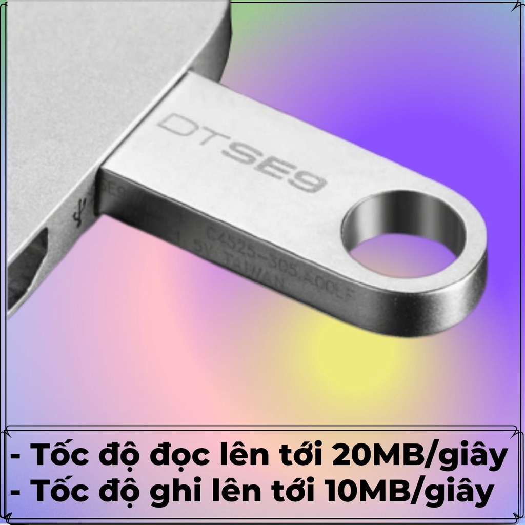 USB 64gb cao cấp - Thiết kế nhỏ gọn, vỏ kim loại, chống nước, kết hợp công nghệ truyền tải siêu tốc - Bảo hành 5 năm