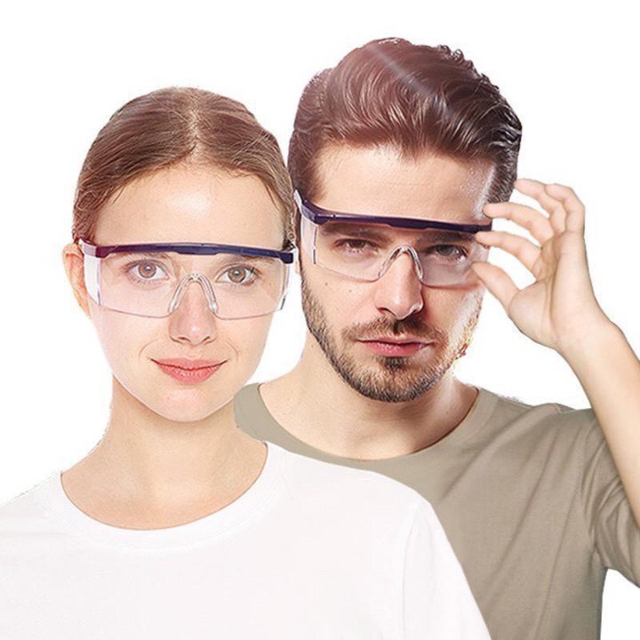 Kính bảo hộ bảo vệ mắt chống tia UV và khói bụi, mắt kính chống giọt bắn dành cho cả nam và nữ 060