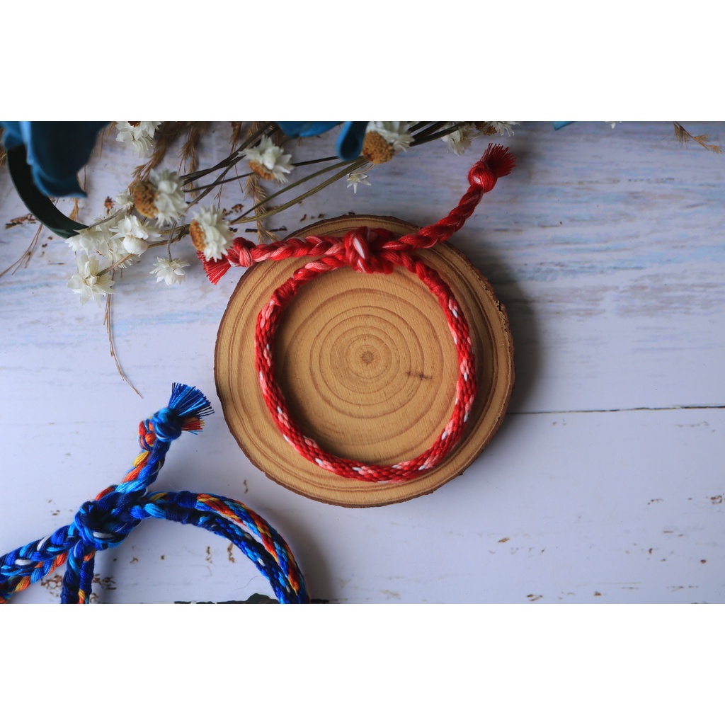 Vòng tay chân handmade kumihimo cho nam nữ
