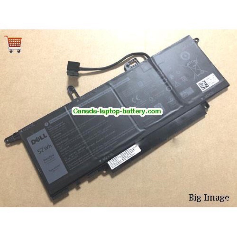 New N7HT0 TVKGH 52Wh Battery for Dell Latitude 15 9510 2-IN-1 8NFC7 0HYMNG N7HTO N7HT0