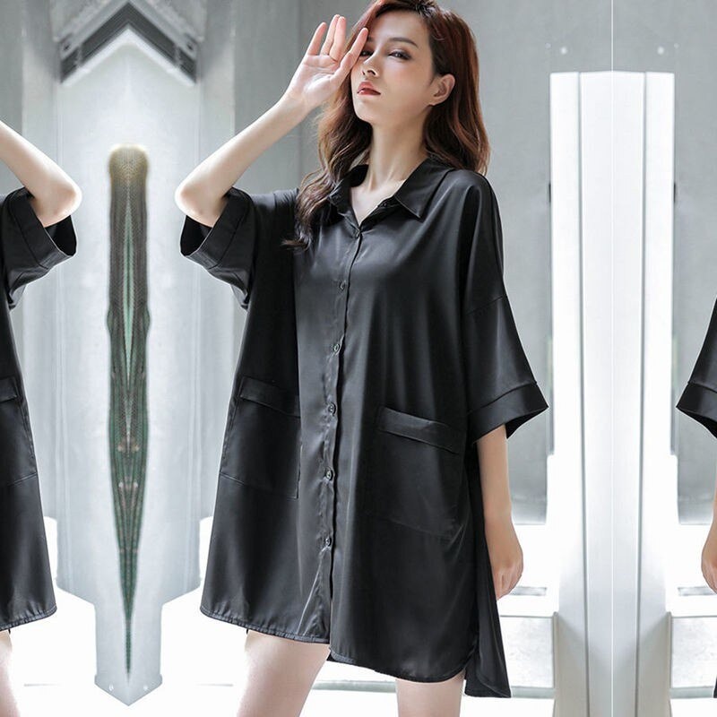 Đồ Ngủ Mặc Nhà  Áo Khoác Cao Cấp AMANTA ABD0076