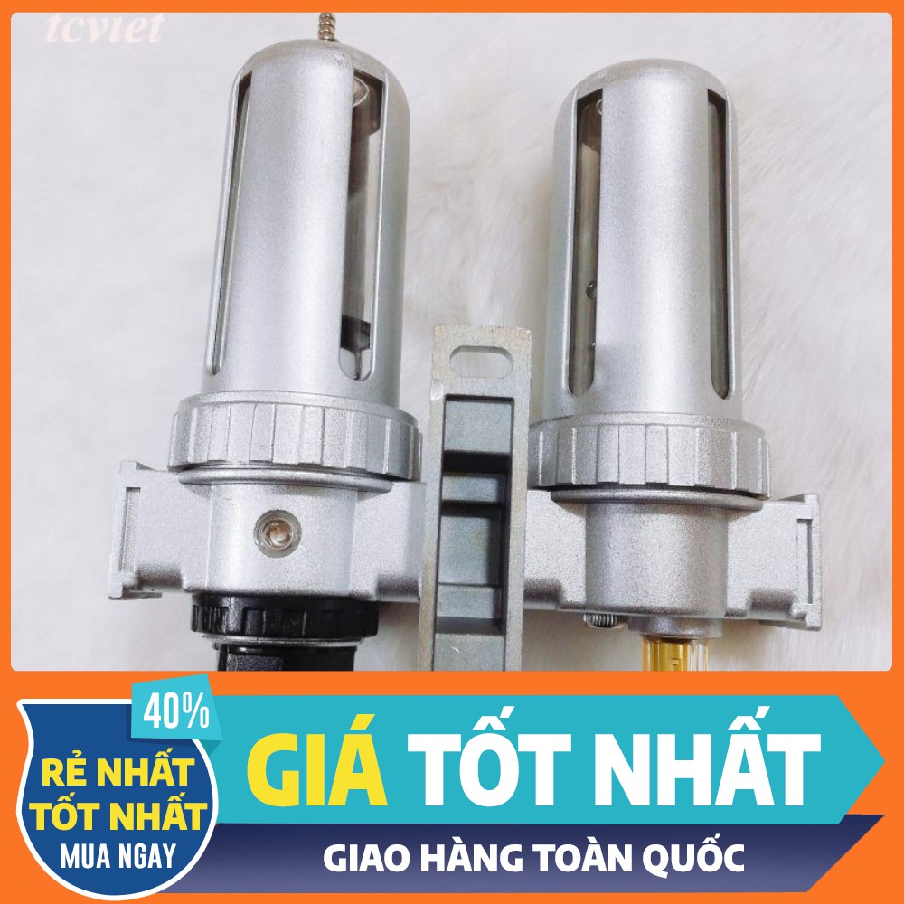 [ HÀNG CHÍNH HÃNG - GIÁ TỐT NHẤT ] Bộ lọc nước đôi lớn dùng cho máy nén khí(CHO KHÁCH XEM HÀNG)