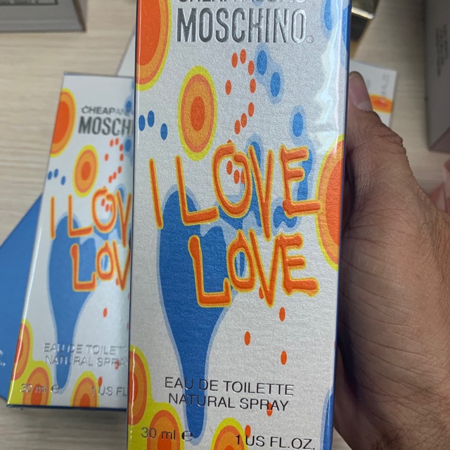 Nước hoa nữ moschino i love love 30ml full seal