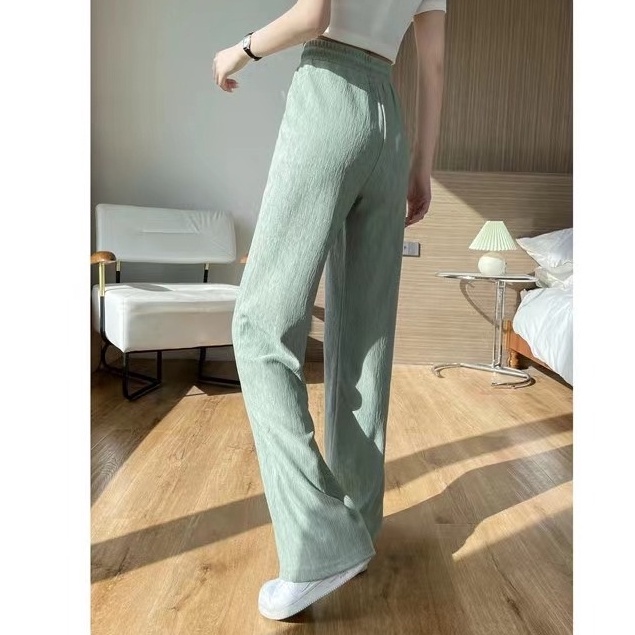 Quần dài thể thao ZHELIHANGFEI lưng cao ống đứng thời trang mùa hè cho nữ