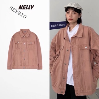 Áo khoác bò [220338] Nelly Heybig form rộng dành cho nam và nữ 69