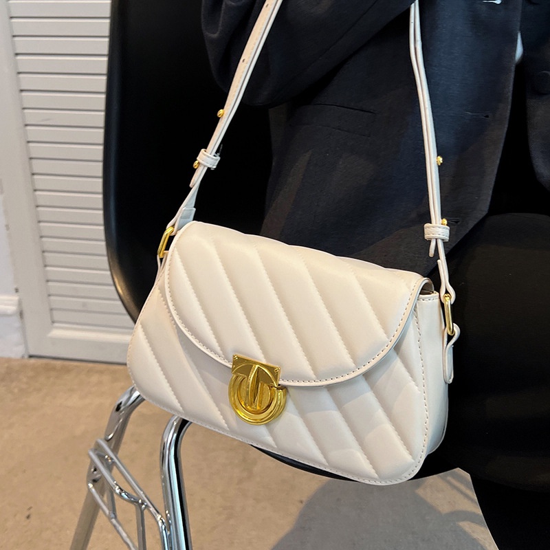 Túi đeo dưới cánh tay Hình Vuông Nhỏ Thêu Họa Tiết Phong Cách Hàn Quốc Thời Trang Mùa Hè 2022 Cho Nữ