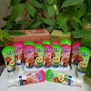 Kem đánh răng nội địa Nhật LION 40gr cho bé