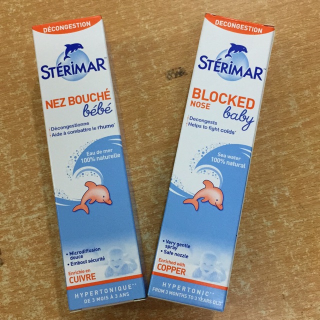 Muối biển Sterimar kháng viêm Pháp 50ml