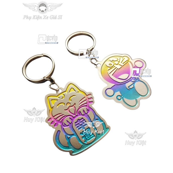 Móc Khóa Logo Titan Mèo Thần Tài, Doraemon MS4350