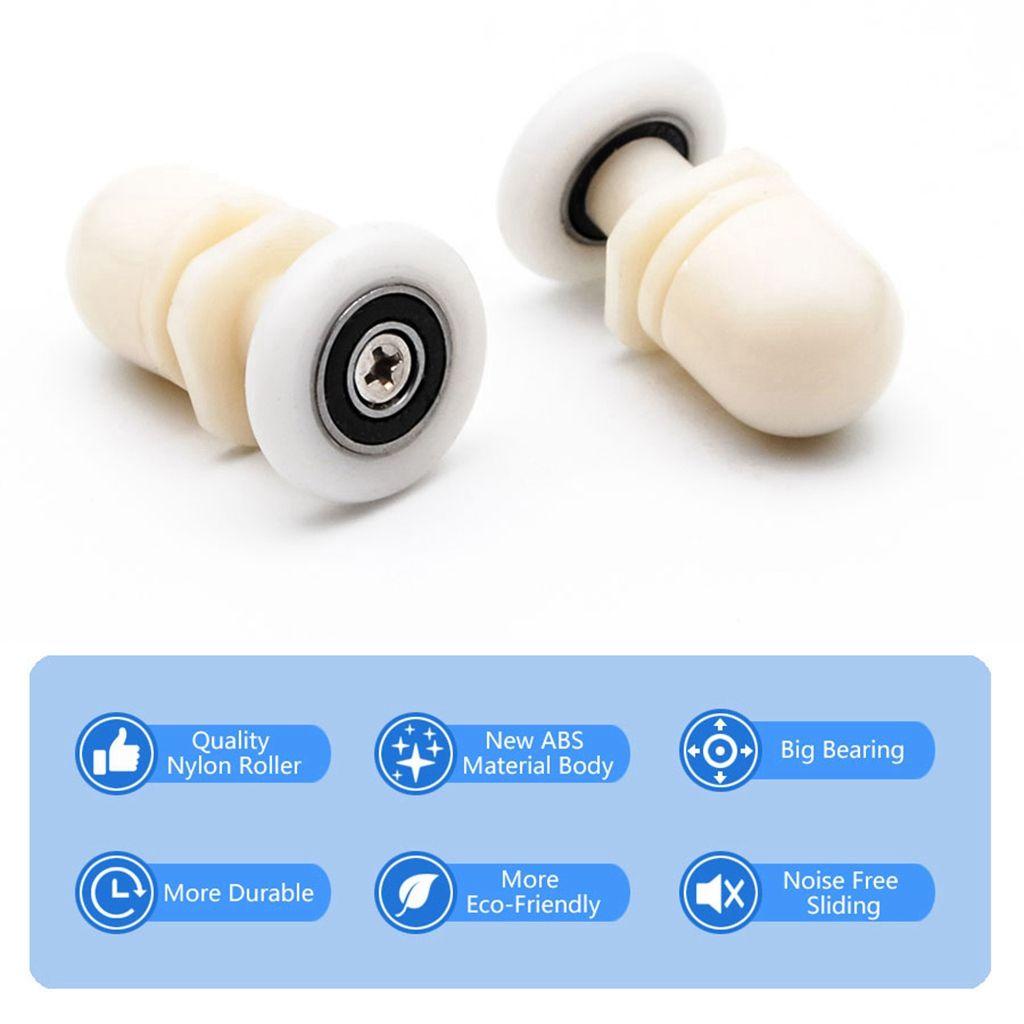1 Ròng Rọc Trượt Cửa Ra Vào Chống Gỉ Siêu Bền