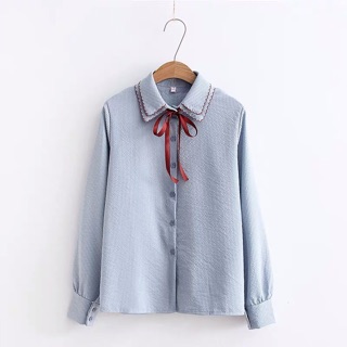 [ORDER]Sơ mi cổ 2 lớp[ảnh thật ở cuối]