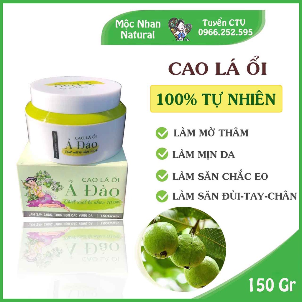 Tiemxuongrong, Cao Lá Ổi Ả Đào, Làm Săn Chắc Thọn Gọn Da Bụng, Bắp Tay, Bắp Chân, Làm Mờ Thâm, Mịn Da
