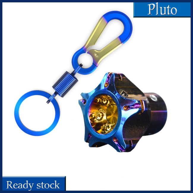 Mới Bộ Phụ Kiện Chìa Khóa + Đầu Chìa Khóa Bằng Titan Cnc