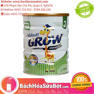 [Chính hãng] Sữa Bột Abbott Grow 2 - 900g (Date mới)