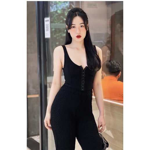 Áo thun tăm hai dây kiểu dáng sexy