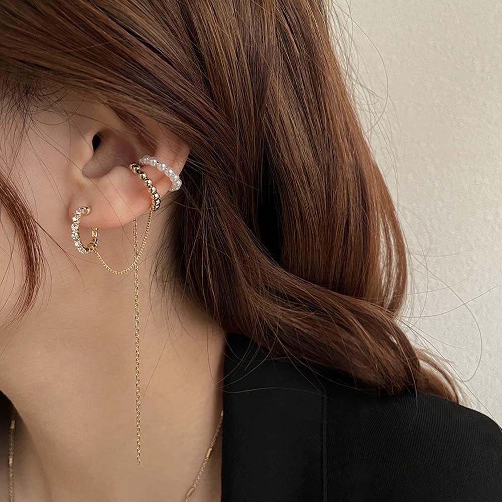 Khuyên Tai Tua Rua Nhiều Lớp Phong Cách Hàn Quốc Cho Nữ MXMUSTY