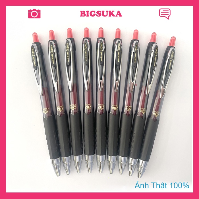 Bút gel Uniball Signo 207 nhiều màu đầu bút 0.5mm BIGSUKA