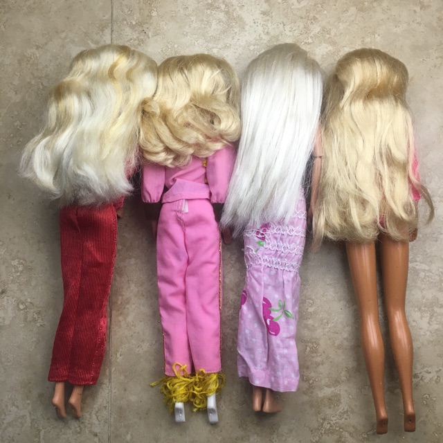 Bb P búp bê barbie vintage chính hãng mattel