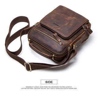 [BẢO HÀNH DA 10 NĂM] TÚI IPAD DA BÒ - TÚI ĐEO CHÉO