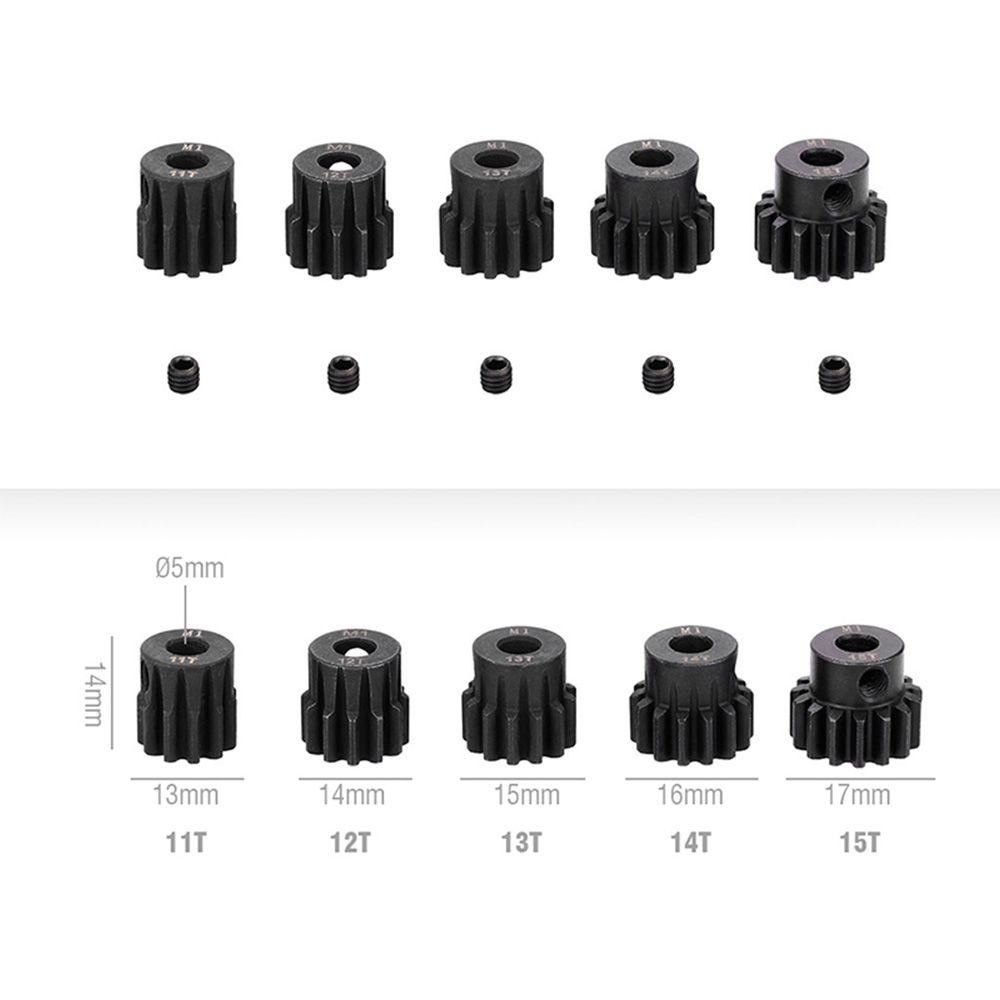 Bánh Răng Kim Loại Thép 1 5MM 11T 12T 13T 14T 15T Chuyên Dụng Cho Mô Hình Xe Hơi LAYOR1