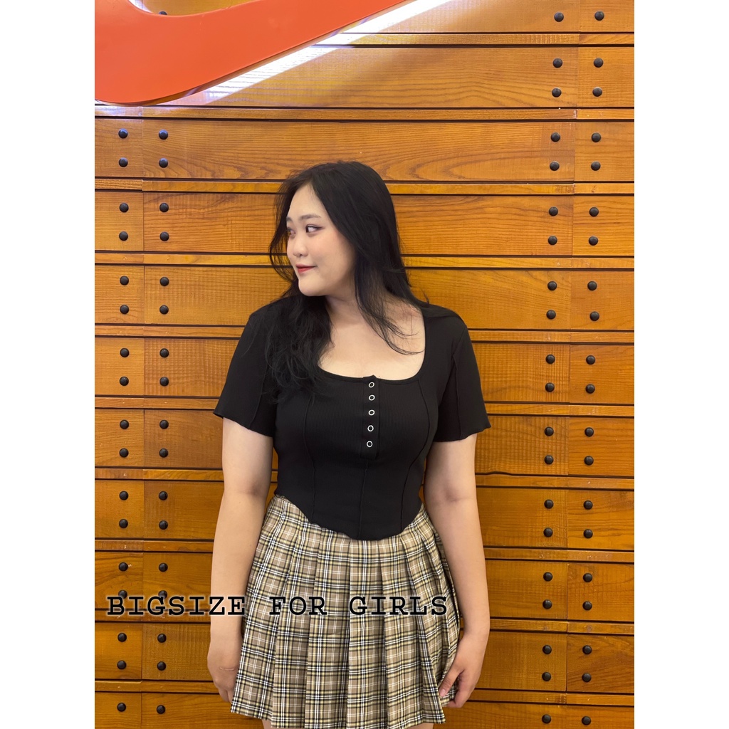 CROP GÂN NÚT BẤM - AKQ03