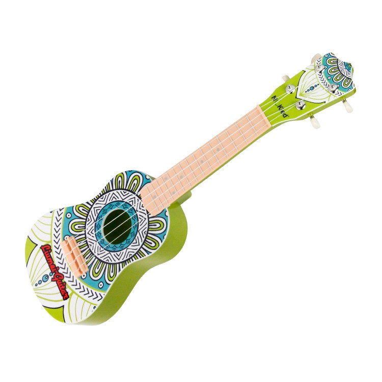 Newkey dành cho trẻ em mô phỏng guitar nhỏ ukulele cho người mới bắt đầu giới thiệu nhạc cụ piano có thể chơi trẻ em đồ chơi âm nhạc