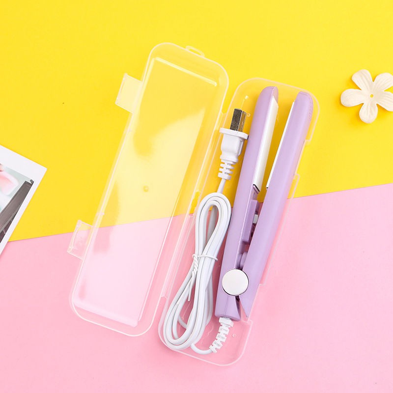 candy color nẹp điện mini máy duỗi tóc ướt và khô sáng tạo gia dụng nhỏ gọn uốn cầm tay không khí