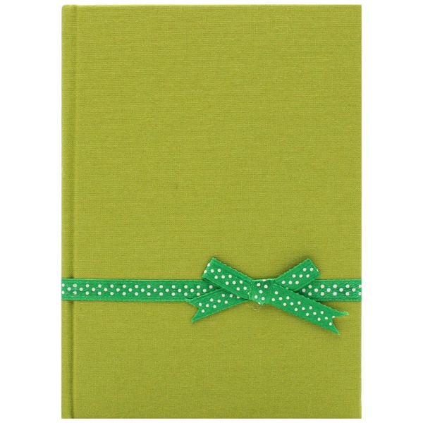 Sổ Kẻ Ngang Collectionista 208 Trang Petit Polka Dot Ribbon Size S Khai Trí Stationery - Màu Xanh Lá