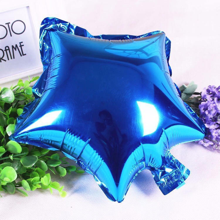Bóng Nhôm Hình Ngôi Sao Trang Trí Sinh Nhật Phòng Cưới
