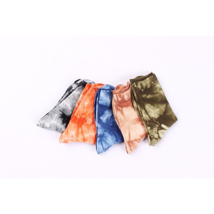 Tất Cao Cổ Loan Màu Tất Cổ Cao Cotton Họa Tiết Cá Tính Phong Cách Đường Phố Hot Trend Tất Cổ Cao Cặp Đôi Ulzzang