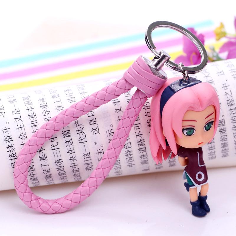 Móc Khóa Da Hình Naruto Sasuke Naruto