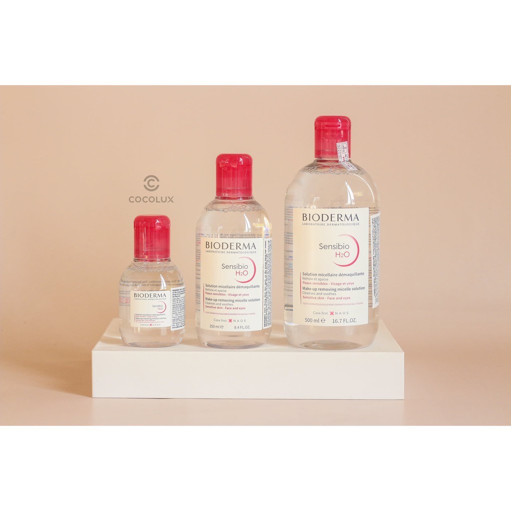 [Công Ty, Tem Phụ] Nước Tẩy Trang Bioderma hồng Sensibio H2O - [Coco shop]